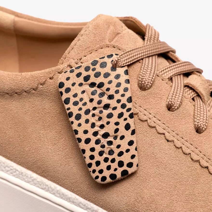 Mayhill Walk-sneakers för dam i beige mocka Mayhill Walk-sneakers för dam i beige mocka