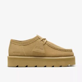 Meare Walla för damer. Wallabees i lönnsväd
