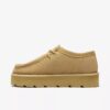 Meare Walla för damer. Wallabees i lönnsväd Meare Walla för damer. Wallabees i lönnsväd