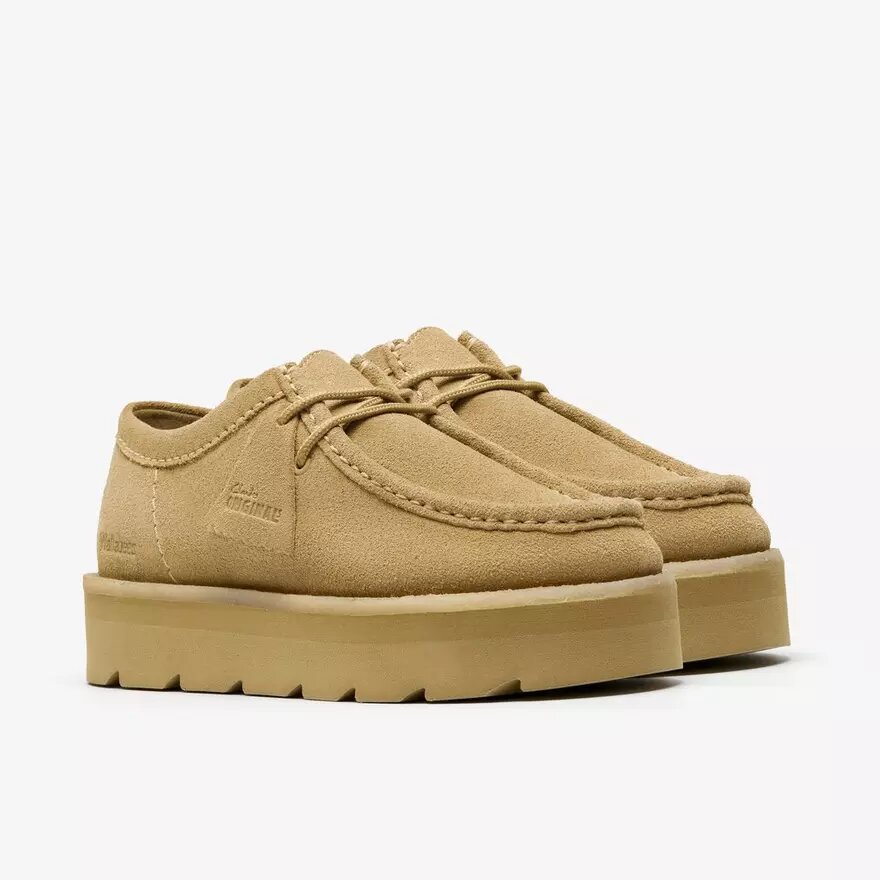 Meare Walla för damer. Wallabees i lönnsväd Meare Walla för damer. Wallabees i lönnsväd