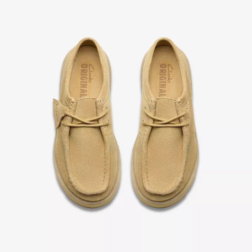 Meare Walla för damer. Wallabees i lönnsväd Meare Walla för damer. Wallabees i lönnsväd