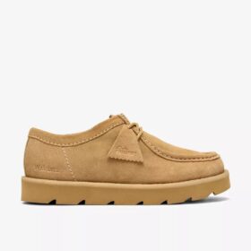 Meare Walla Wallabees i lönnfärgat mocka för herr
