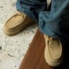 Meare Walla Wallabees i lönnfärgat mocka för herr Meare Walla Wallabees i lönnfärgat mocka för herr