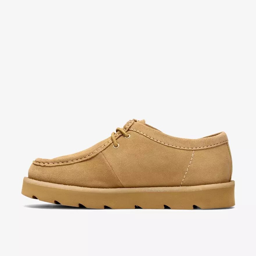 Meare Walla Wallabees i lönnfärgat mocka för herr Meare Walla Wallabees i lönnfärgat mocka för herr