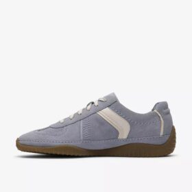 Meridor Lo-sneakers för dam i ljusblå kombination