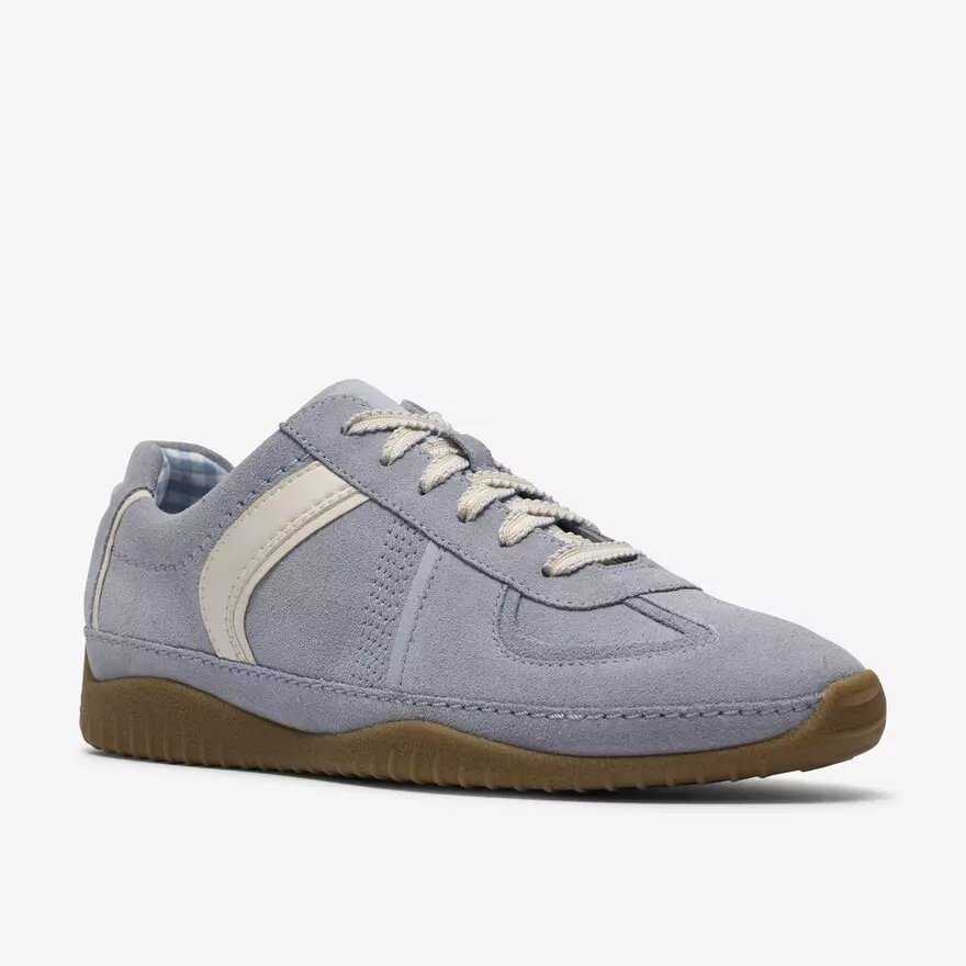Meridor Lo-sneakers för dam i ljusblå kombination Meridor Lo-sneakers för dam i ljusblå kombination