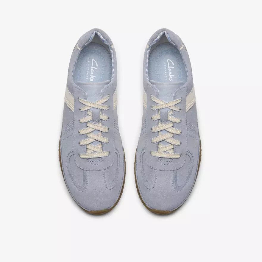 Meridor Lo-sneakers för dam i ljusblå kombination Meridor Lo-sneakers för dam i ljusblå kombination