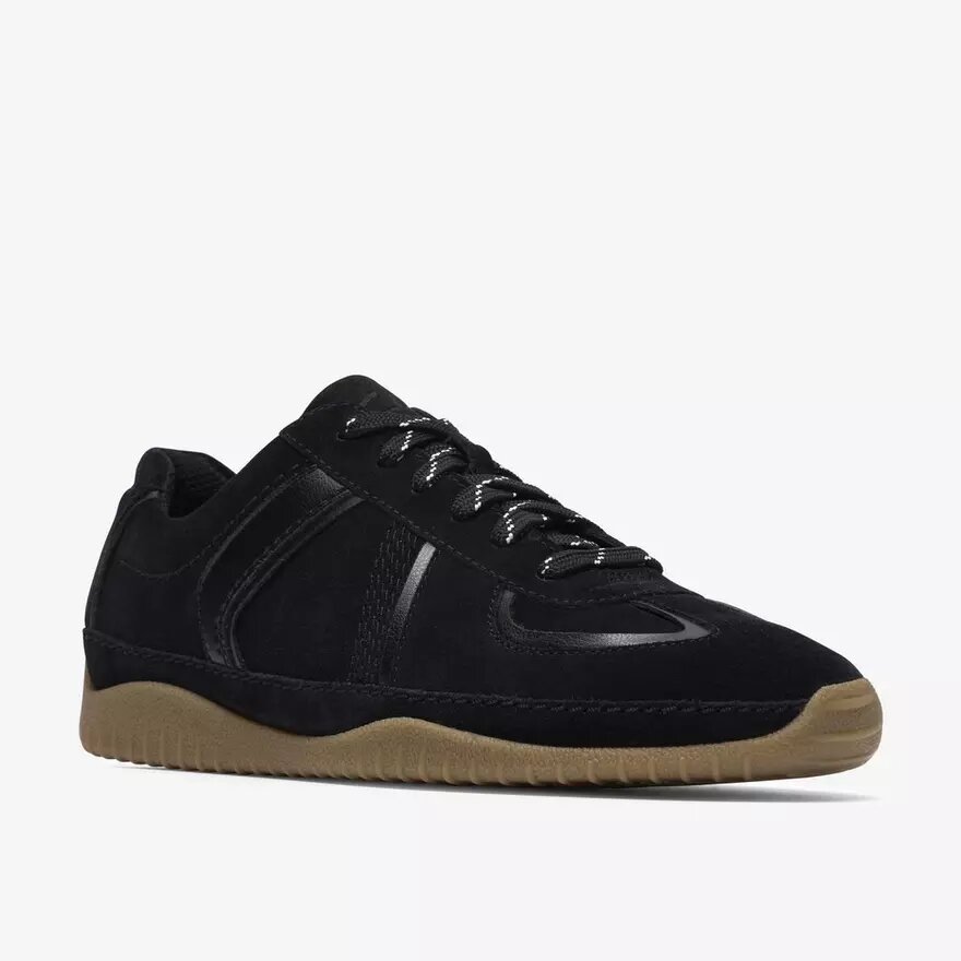 Meridor Lo sneakers för dam i svart mocka Meridor Lo sneakers för dam i svart mocka