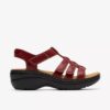 Merliah2 Ruby Red läderkilklackar för dam