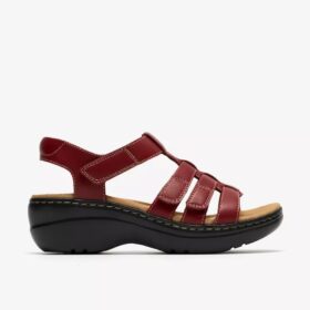Merliah2 Ruby Red läderkilklackar för dam