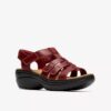 Merliah2 Ruby Red läderkilklackar för dam