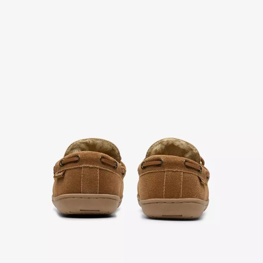Michel Rise-tofflor för män i cognac Michel Rise-tofflor för män i cognac