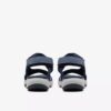 Mira Bay-rem-sandaler för damer i denimblått med remmar och Cloudsteppers™-teknik Mira Bay-rem-sandaler för damer i denimblått med remmar och Cloudsteppers™-teknik