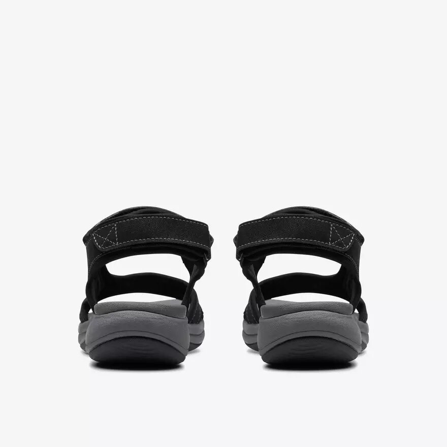 Mira Bay svarta Cloudsteppers™-rem-sandaler för damer Mira Bay svarta Cloudsteppers™-rem-sandaler för damer