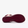 Mira Shore-rem-sandaler för damer i rödbrunt Mira Shore-rem-sandaler för damer i rödbrunt