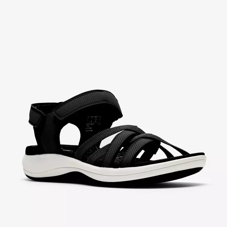 Mira Shore svarta rem-sandaler för dam Mira Shore svarta rem-sandaler för dam