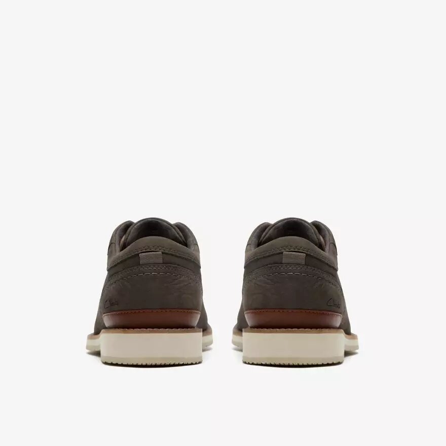 Monahan Plain Stone Nubuck Oxfords för herrar Monahan Plain Stone Nubuck Oxfords för herrar