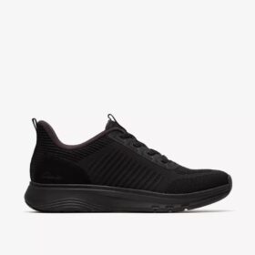 Motion Trek Lt svarta stickade sneakers för herr Motion Trek Lt svarta stickade sneakers för herr
