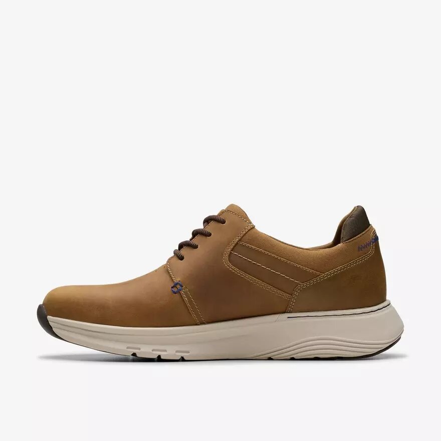 Motion Trek Pt mörkbruna lädersneakers för herr Motion Trek Pt mörkbruna lädersneakers för herr