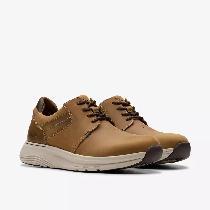 Motion Trek Pt mörkbruna lädersneakers för herr Motion Trek Pt mörkbruna lädersneakers för herr