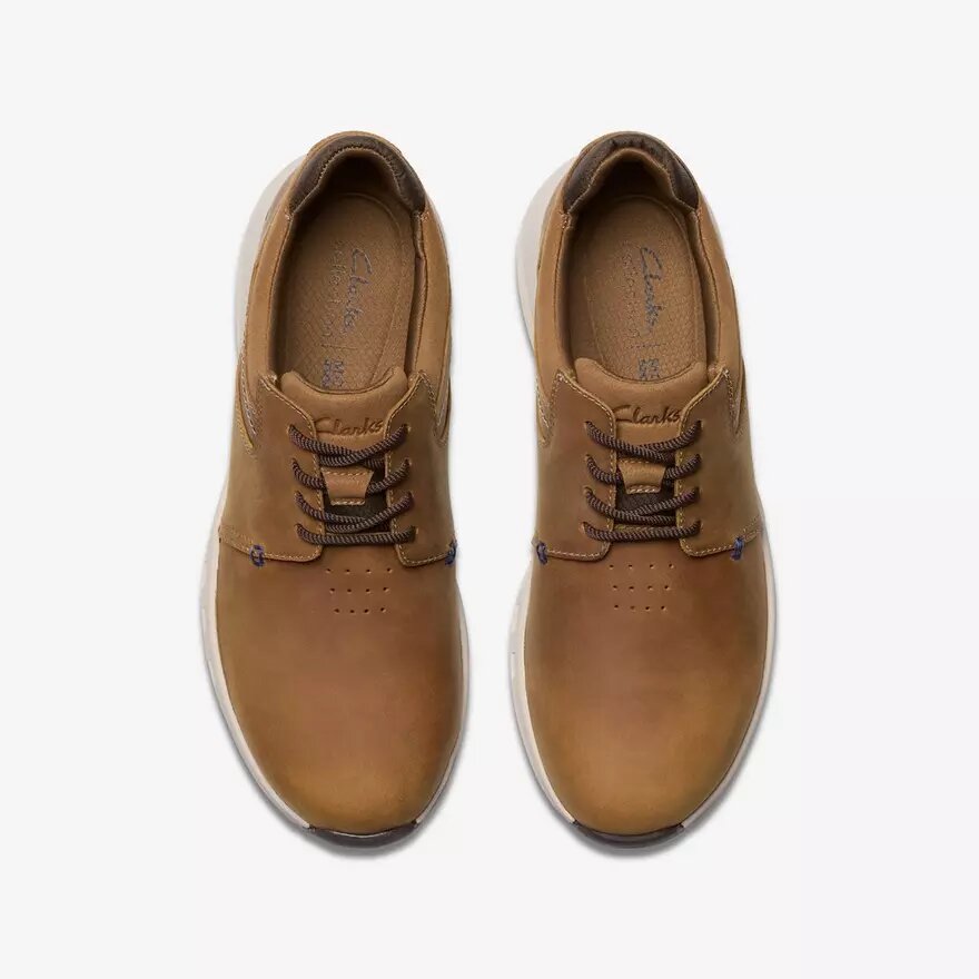 Motion Trek Pt mörkbruna lädersneakers för herr Motion Trek Pt mörkbruna lädersneakers för herr