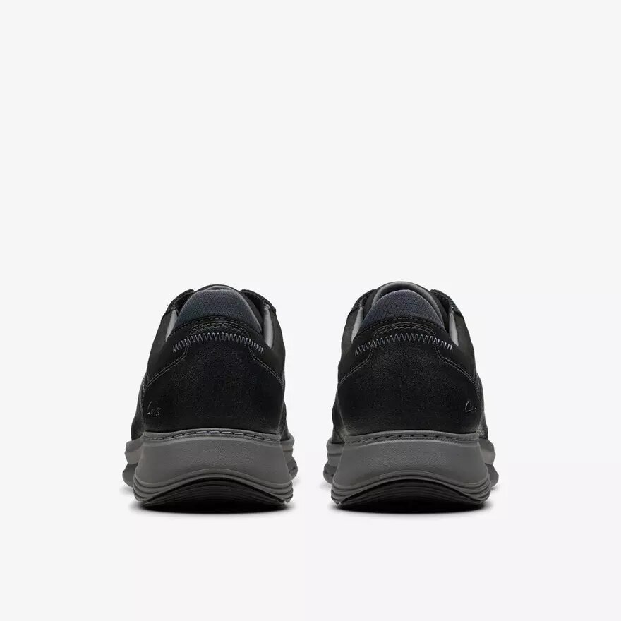 Motion Trek Pt svart lädersneaker för herr Motion Trek Pt svart lädersneaker för herr