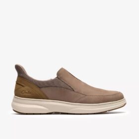 Mullan Step – grå kombinerade Loafers för herr