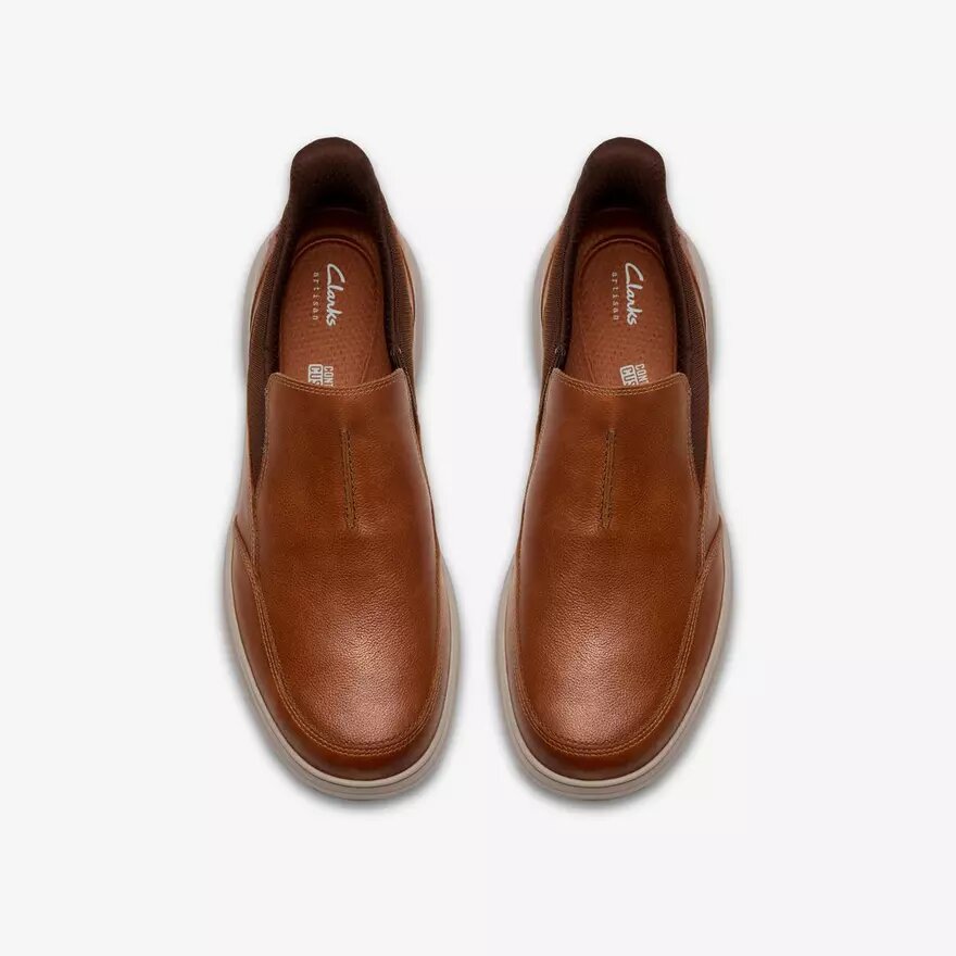 Mullan Step-loafers i beige för herr Mullan Step-loafers i beige för herr