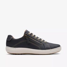 Nalle Lace – Sneakers för damer i marinblå nubuck