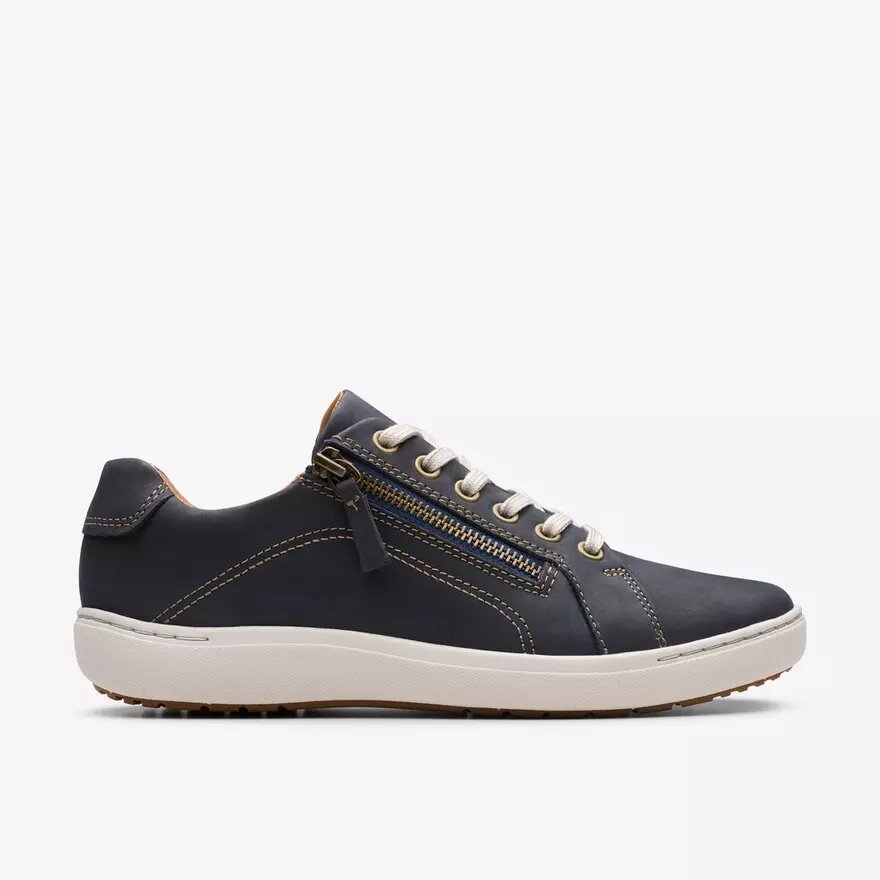 Nalle Lace – Sneakers för damer i marinblå nubuck Nalle Lace – Sneakers för damer i marinblå nubuck