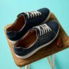 Nalle Lace – Sneakers för damer i marinblå nubuck Nalle Lace – Sneakers för damer i marinblå nubuck