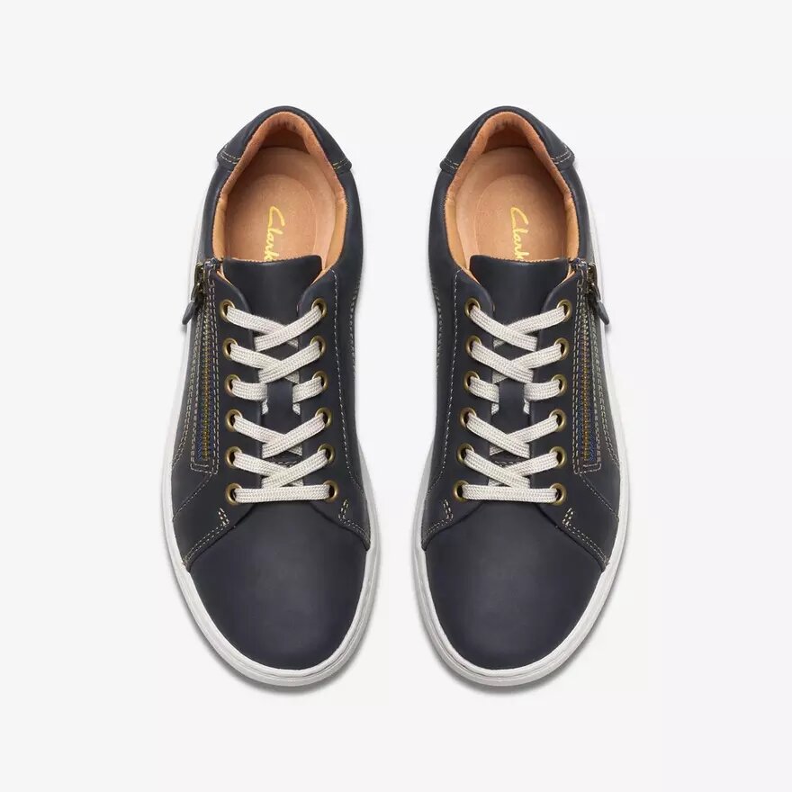 Nalle Lace – Sneakers för damer i marinblå nubuck Nalle Lace – Sneakers för damer i marinblå nubuck