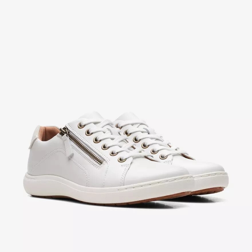 Nalle Lace vita lädersneakers för dam Nalle Lace vita lädersneakers för dam