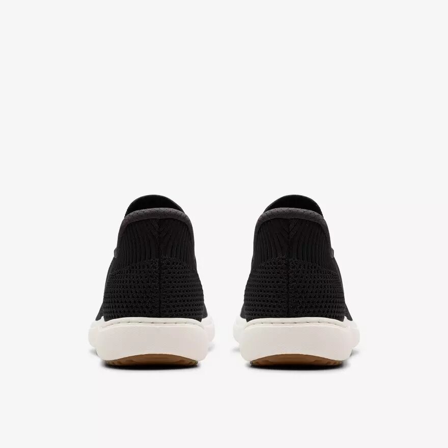 Nalle Step svarta stickade Slip-ons för dam Nalle Step svarta stickade Slip-ons för dam