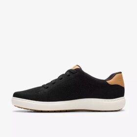 Nalle Walk svarta stickade Sneakers för dam