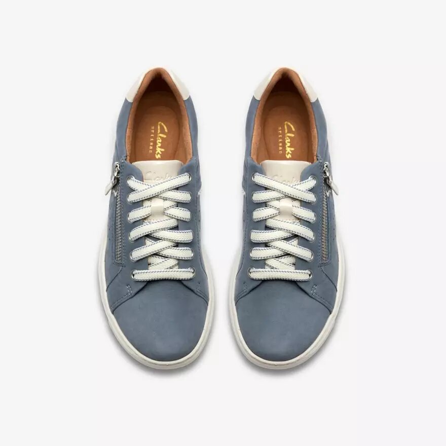 Nalle Zen blå nubuck-Sneakers för dam Nalle Zen blå nubuck-Sneakers för dam