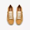Nalle Zen-sneakers för dam i gul nubuck
