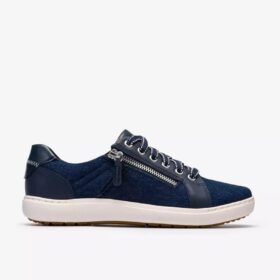 Nalle Zen-sneakers för dam i mörk denim