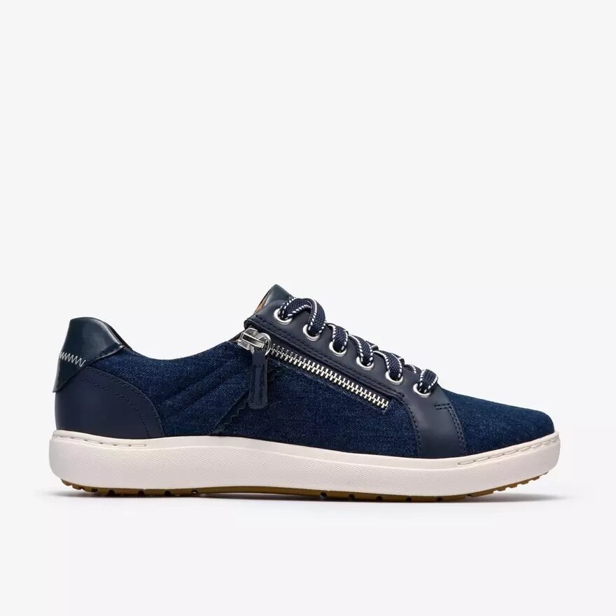 Nalle Zen-sneakers för dam i mörk denim Nalle Zen-sneakers för dam i mörk denim