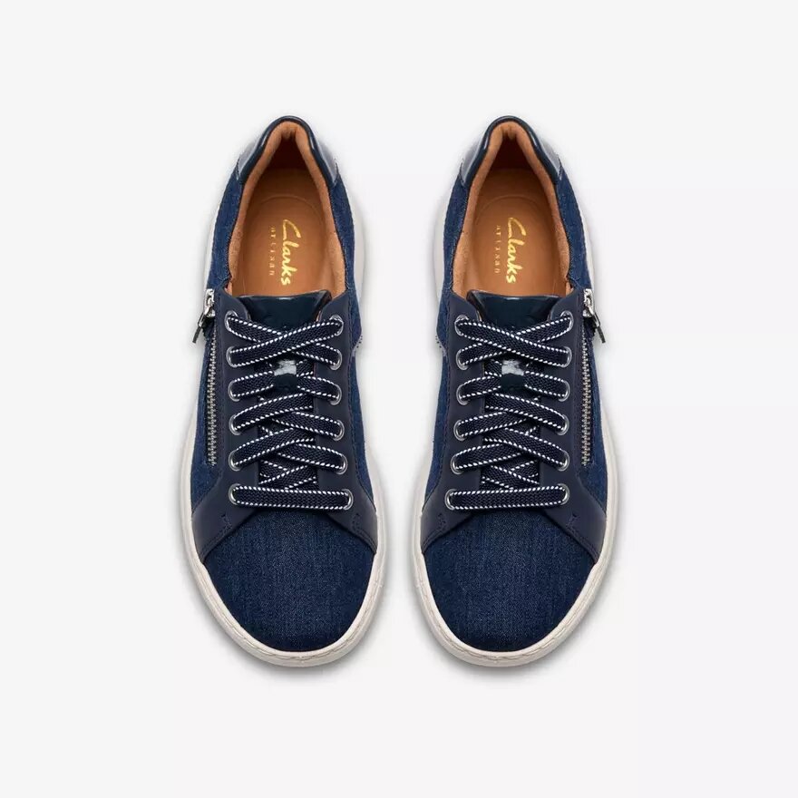 Nalle Zen-sneakers för dam i mörk denim Nalle Zen-sneakers för dam i mörk denim