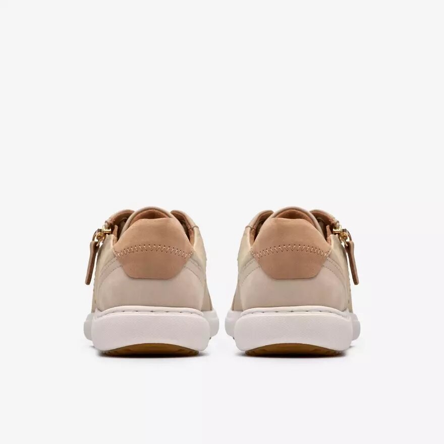 Nalle Zen-sneakers för damer i krämfärg Nalle Zen-sneakers för damer i krämfärg