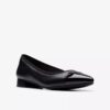 Natalyn, slip-ons i mörkblått läder för damer Natalyn, slip-ons i mörkblått läder för damer
