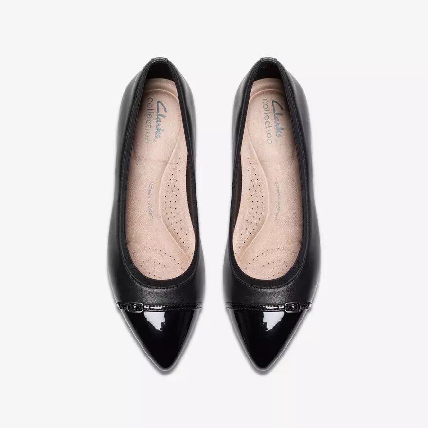Natalyn, slip-ons i mörkblått läder för damer Natalyn, slip-ons i mörkblått läder för damer
