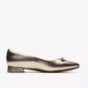 Natalyn Trim guldmetalliska Slip-ons för dam | Clark
