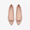 Natalyn Trim – ljusrosa läderslip-ons för dam