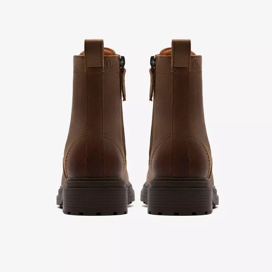 Orinoco3-ankelboots för dam i valnötsfärgat läder Orinoco3-ankelboots för dam i valnötsfärgat läder
