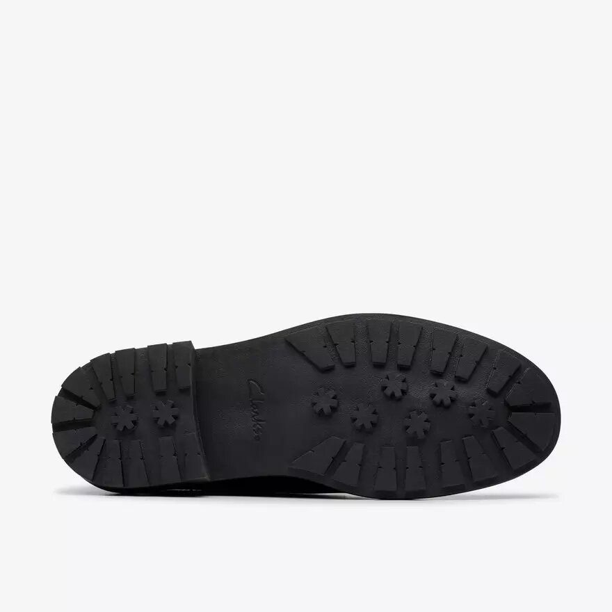 Orinoco3 Derby-loafers i svart läder för damer Orinoco3 Derby-loafers i svart läder för damer