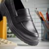 Orinoco3 Edge – svarta läders Loafers för damer (USA) Orinoco3 Edge – svarta läders Loafers för damer (USA)
