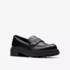 Orinoco3 Edge – svarta läders Loafers för damer (USA) Orinoco3 Edge – svarta läders Loafers för damer (USA)