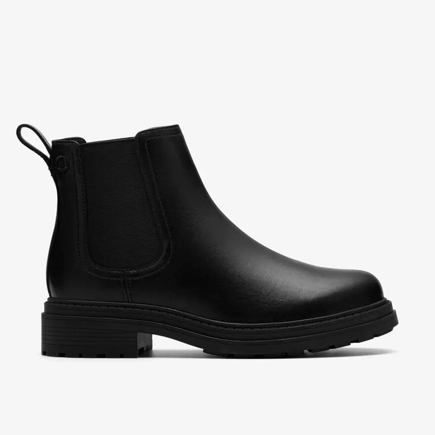 Orinoco3 Lane – svarta Chelsea boots i läder för damer Orinoco3 Lane – svarta Chelsea boots i läder för damer